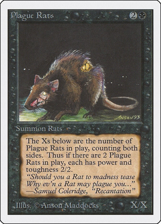 Image for Plague Rats [Unlimited Edition] - Magic: The Gathering