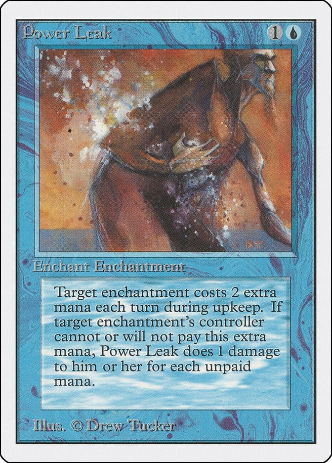 Image for Power Leak [Unlimited Edition] - Magic: The Gathering