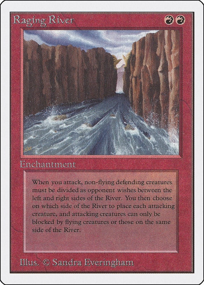 Image for Raging River [Unlimited Edition] - Magic: The Gathering