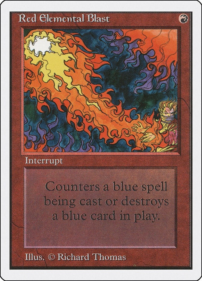 Image for Red Elemental Blast [Unlimited Edition] - Magic: The Gathering