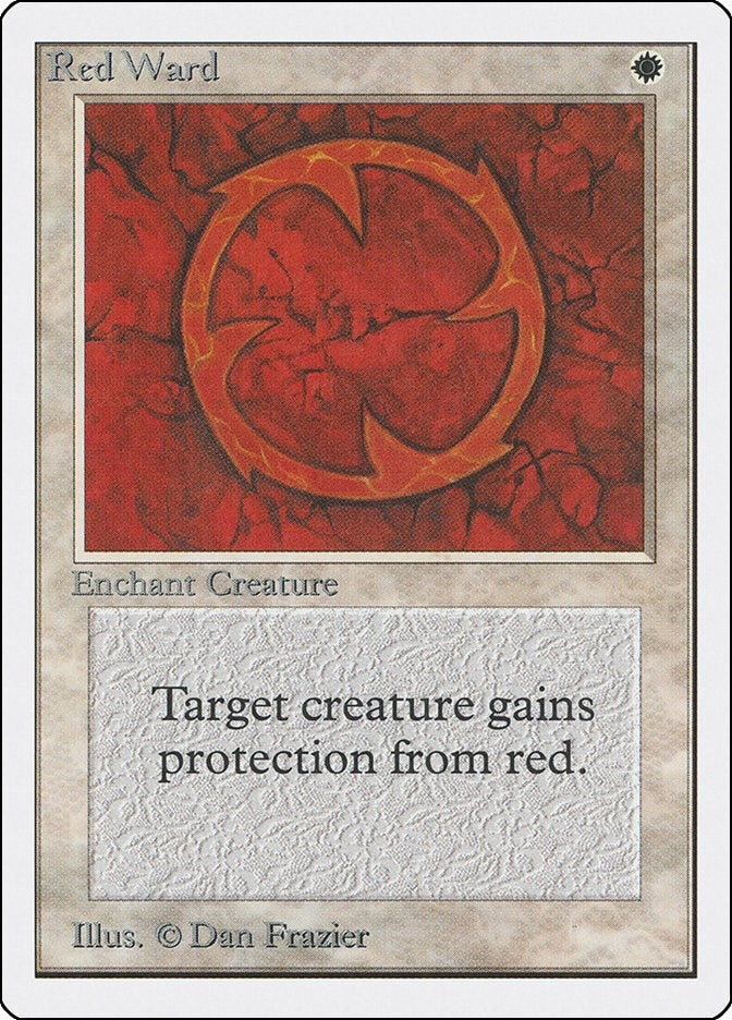 Image for Red Ward [Unlimited Edition] - Magic: The Gathering