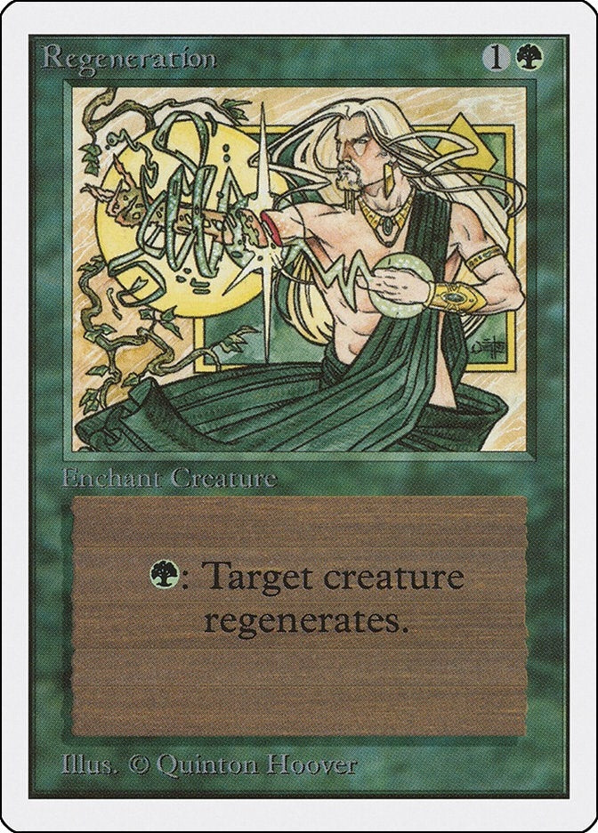 Image for Regeneration [Unlimited Edition] - Magic: The Gathering