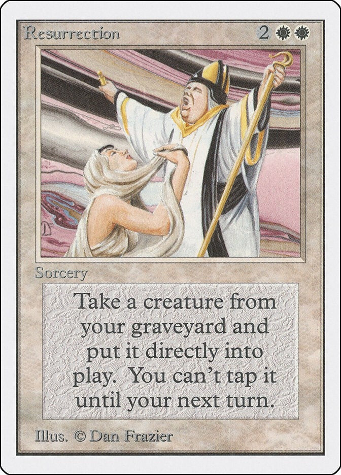 Image for Resurrection [Unlimited Edition] - Magic: The Gathering