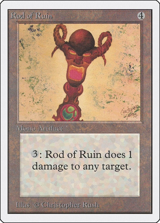 Image for Rod of Ruin [Unlimited Edition] - Magic: The Gathering