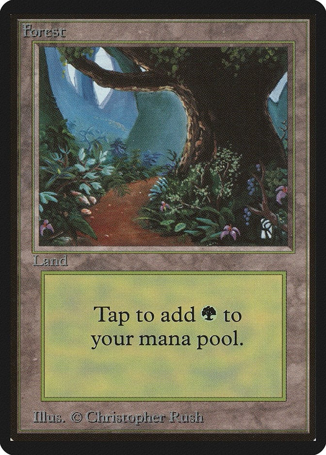 Image for Forest (B) [Beta Edition] - Magic: The Gathering