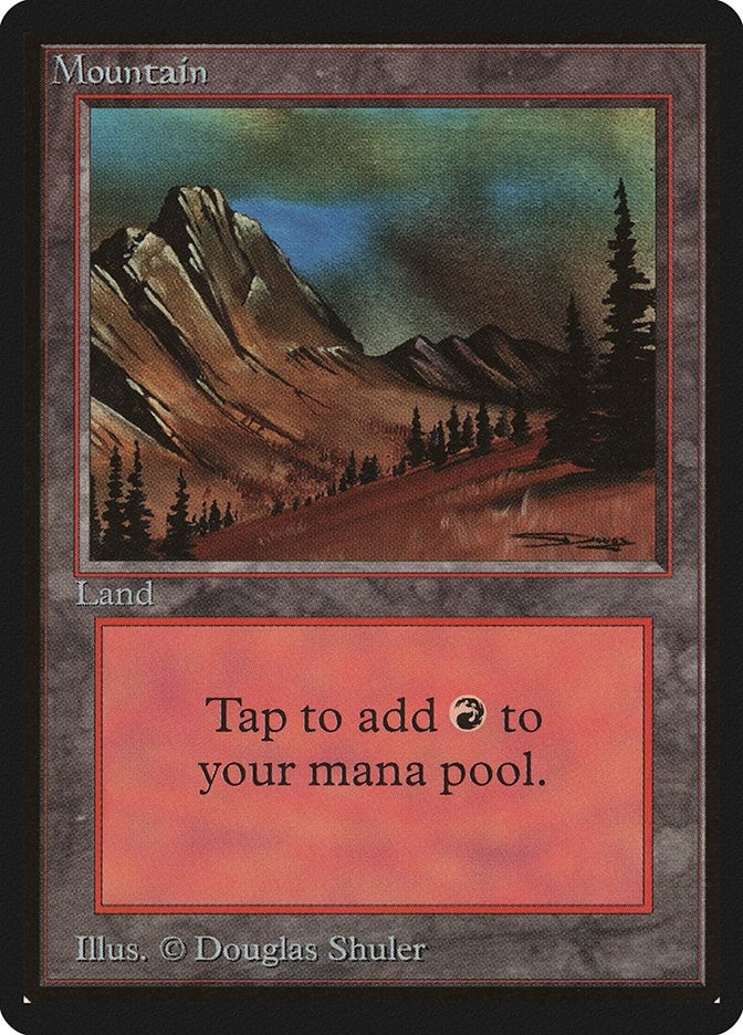 Image for Mountain (C) [Beta Edition] - Magic: The Gathering