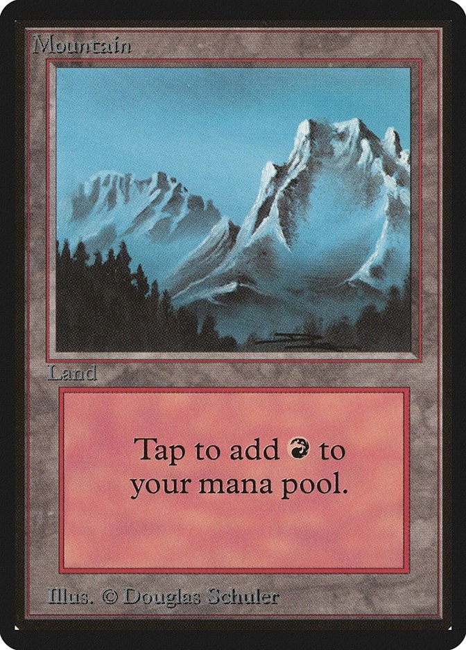 Image for Mountain (B) [Beta Edition] - Magic: The Gathering