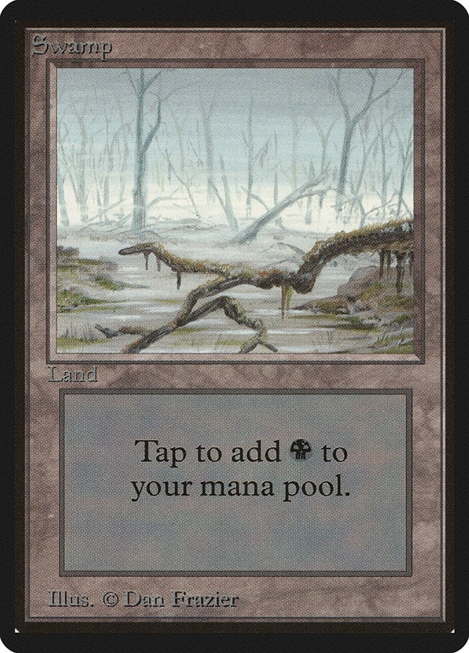 Image for Swamp (A) [Beta Edition] - Magic: The Gathering