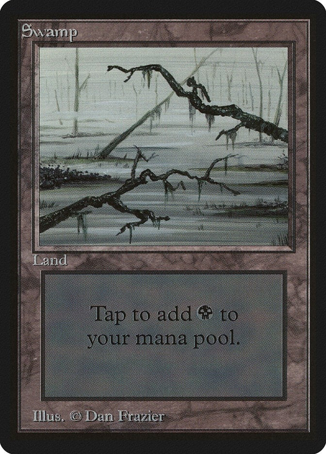 Image for Swamp (C) [Beta Edition] - Magic: The Gathering