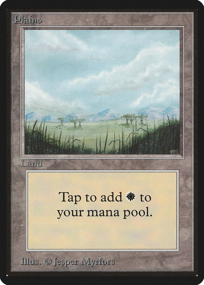 Image for Plains (B) [Beta Edition] - Magic: The Gathering