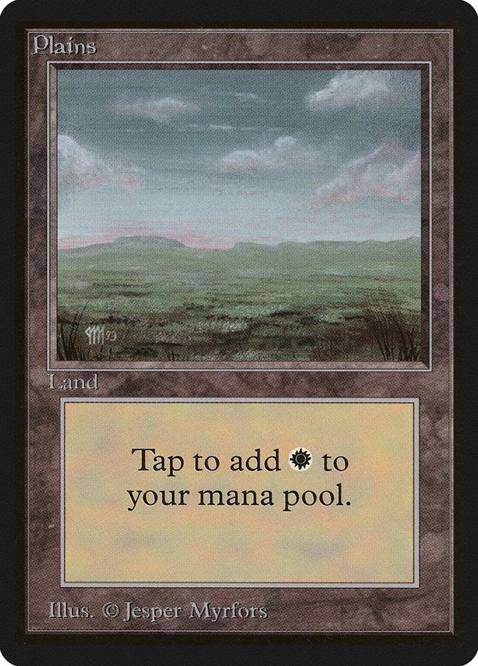 Image for Plains (C) [Beta Edition] - Magic: The Gathering