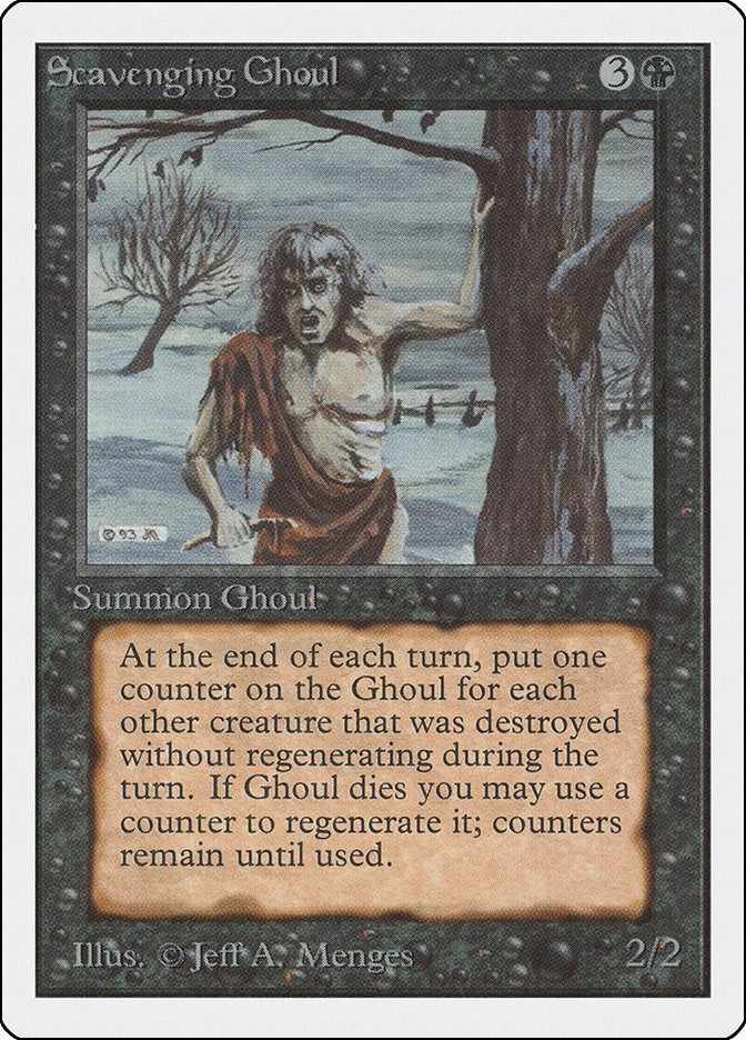 Image for Scavenging Ghoul [Unlimited Edition] - Magic: The Gathering