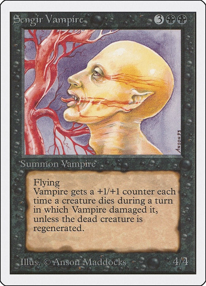 Image for Sengir Vampire [Unlimited Edition] - Magic: The Gathering