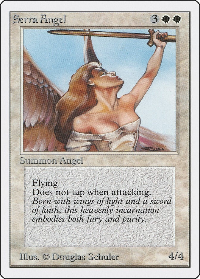 Image for Serra Angel [Unlimited Edition] - Magic: The Gathering