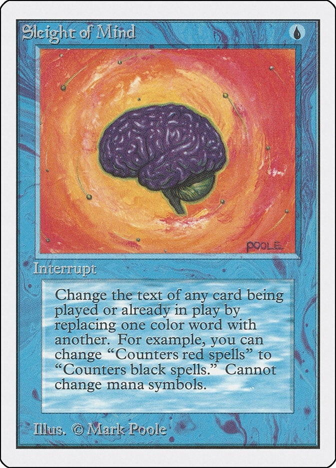 Image for Sleight of Mind [Unlimited Edition] - Magic: The Gathering