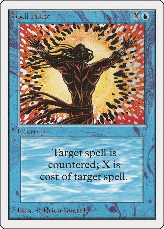 Image for Spell Blast [Unlimited Edition] - Magic: The Gathering