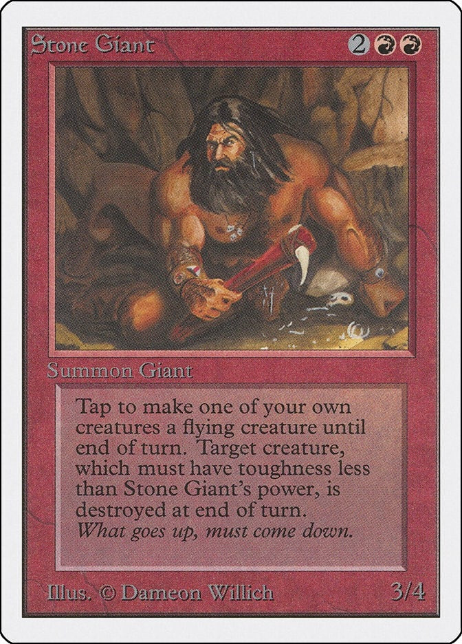 Image for Stone Giant [Unlimited Edition] - Magic: The Gathering