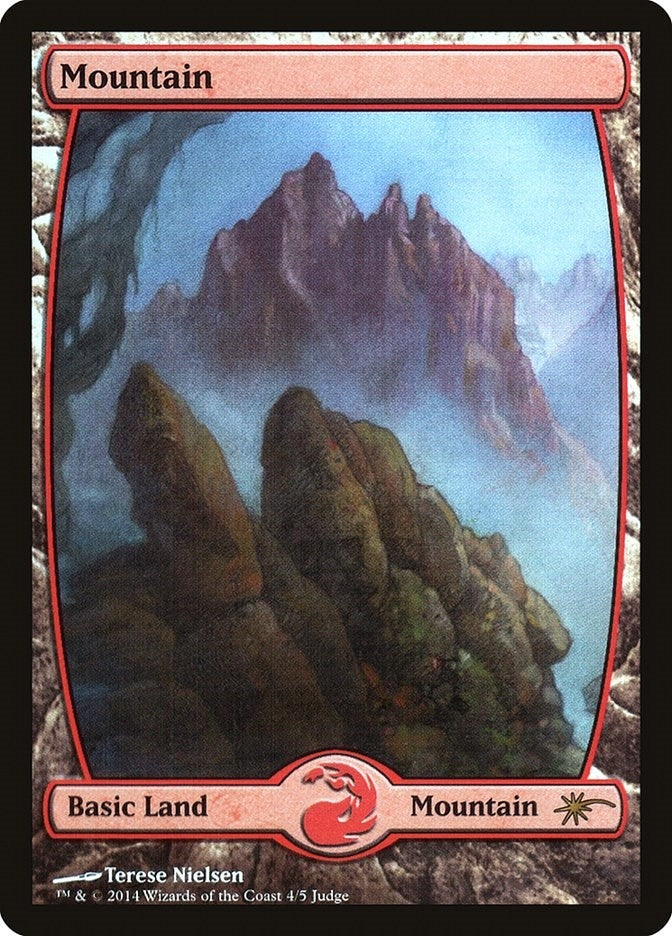 Image for Mountain - Full Art (4) (4) [Judge Promos] - Magic: The Gathering
