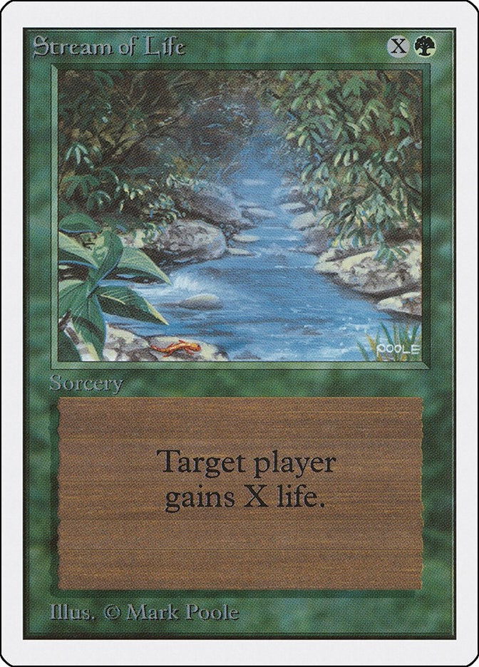 Image for Stream of Life [Unlimited Edition] - Magic: The Gathering