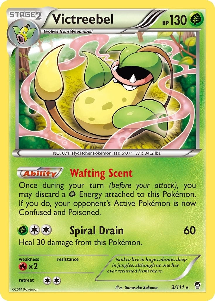 Image for Victreebel (3/111) [XY - Furious Fists] - Pokemon