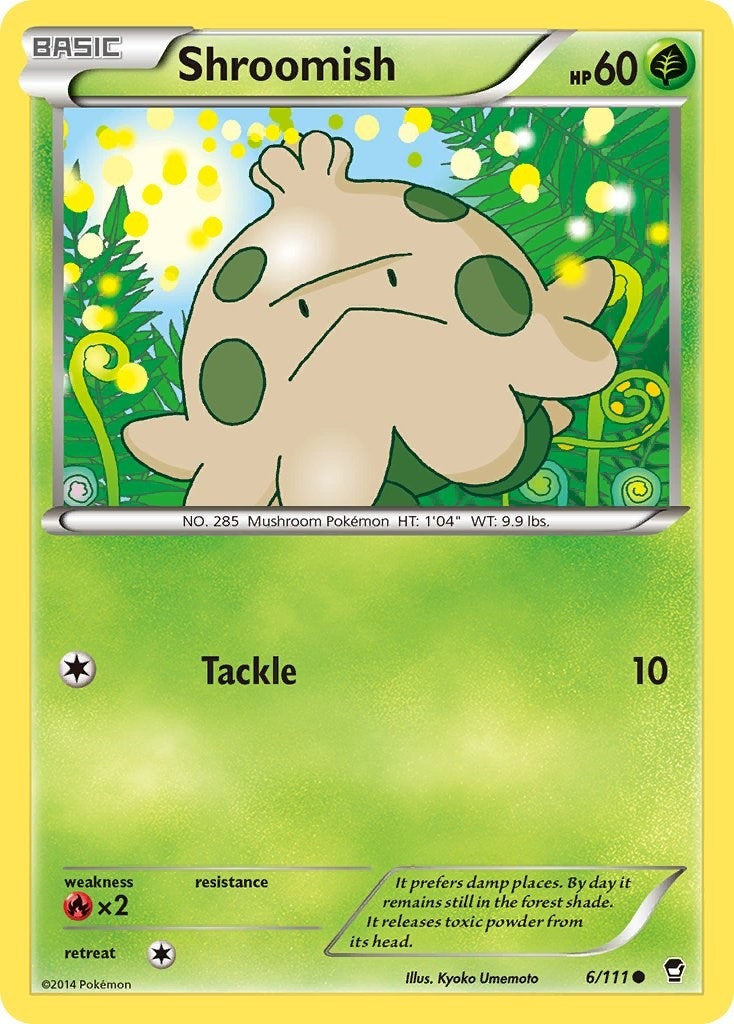 Image for Shroomish (6/111) [XY - Furious Fists] - Pokemon