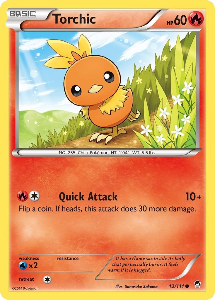 Image for Torchic (12/111) [XY - Furious Fists] - Pokemon