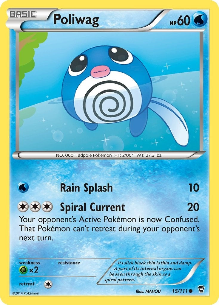 Image for Poliwag (15/111) [XY - Furious Fists] - Pokemon