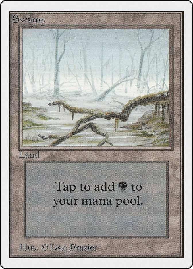 Image for Swamp (A) [Unlimited Edition] - Magic: The Gathering
