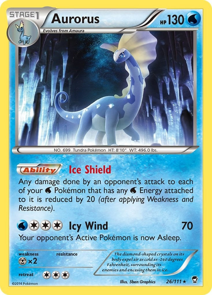 Image for Aurorus (26/111) [XY - Furious Fists] - Pokemon