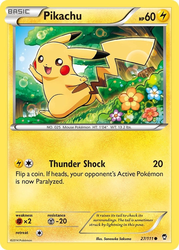 Image for Pikachu (27/111) [XY - Furious Fists] - Pokemon