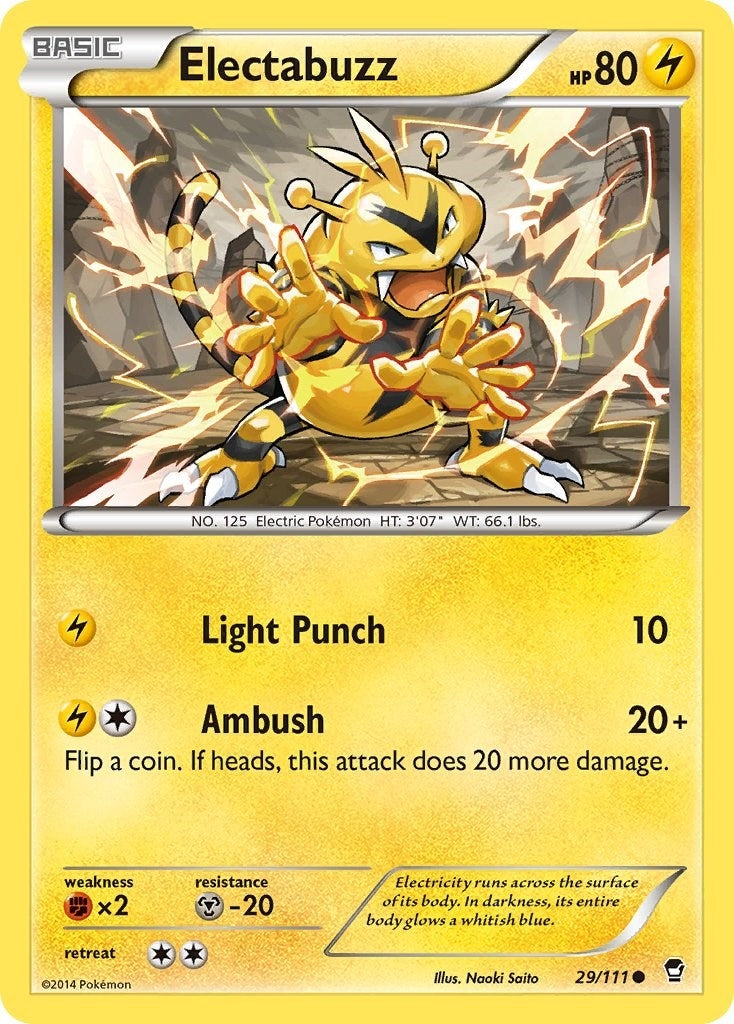 Image for Electabuzz (29/111) [XY - Furious Fists] - Pokemon
