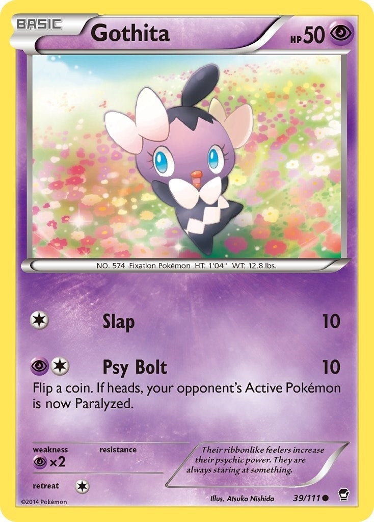 Image for Gothita (39/111) [XY - Furious Fists] - Pokemon