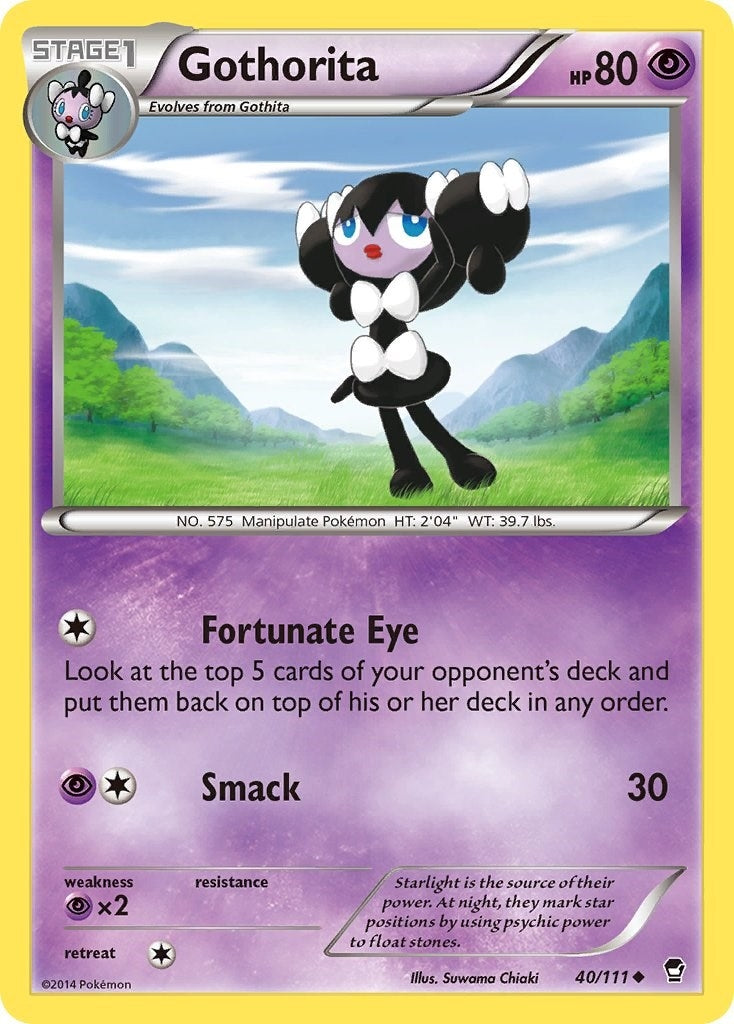 Image for Gothorita (40/111) [XY - Furious Fists] - Pokemon
