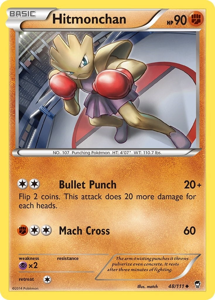 Image for Hitmonchan (48/111) [XY - Furious Fists] - Pokemon