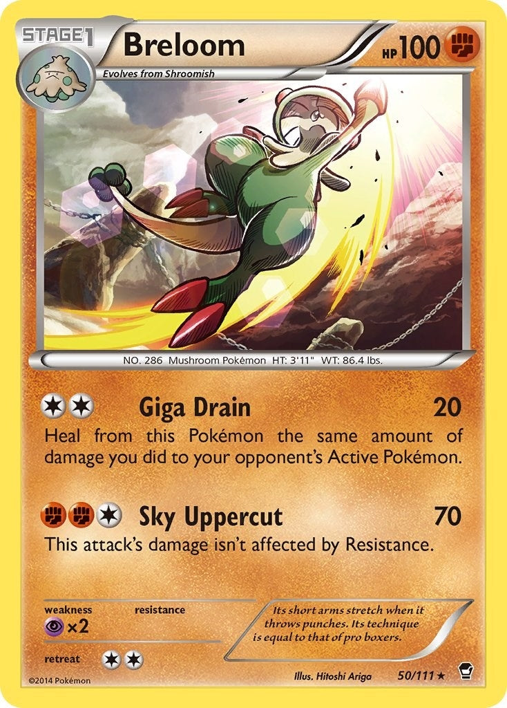 Image for Breloom (50/111) [XY - Furious Fists] - Pokemon