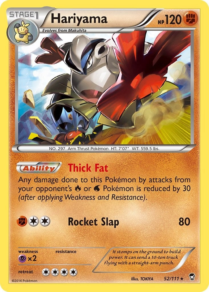 Image for Hariyama (52/111) [XY - Furious Fists] - Pokemon
