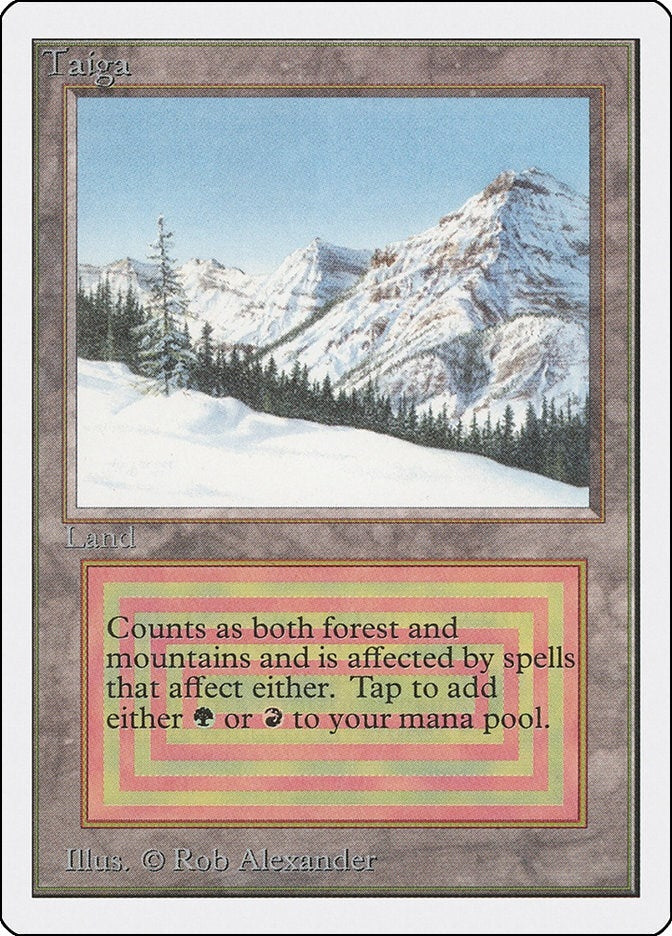 Image for Taiga [Unlimited Edition] - Magic: The Gathering