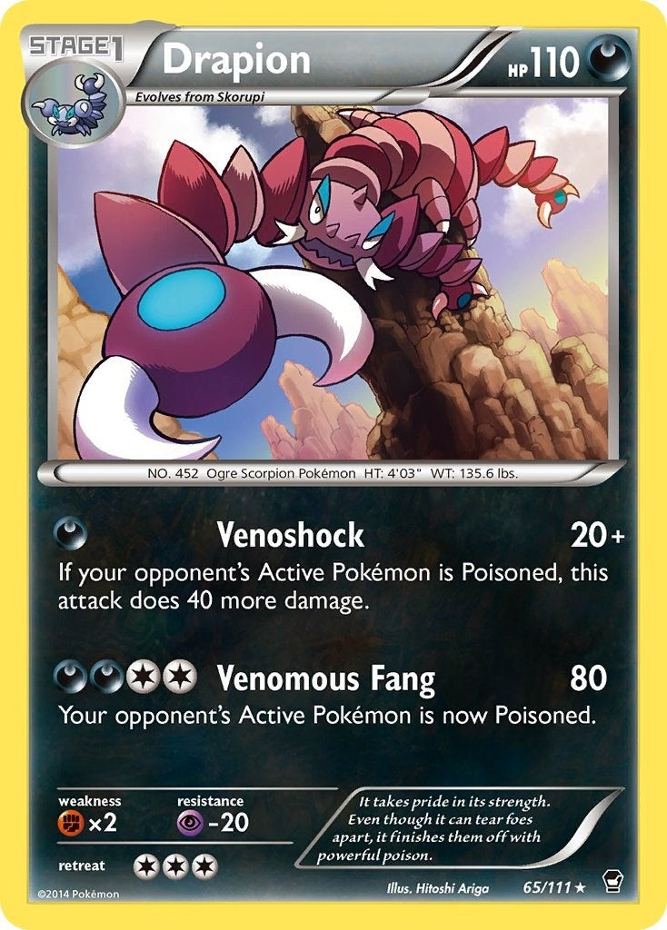 Drapion (65/111) [XY - Furious Fists]