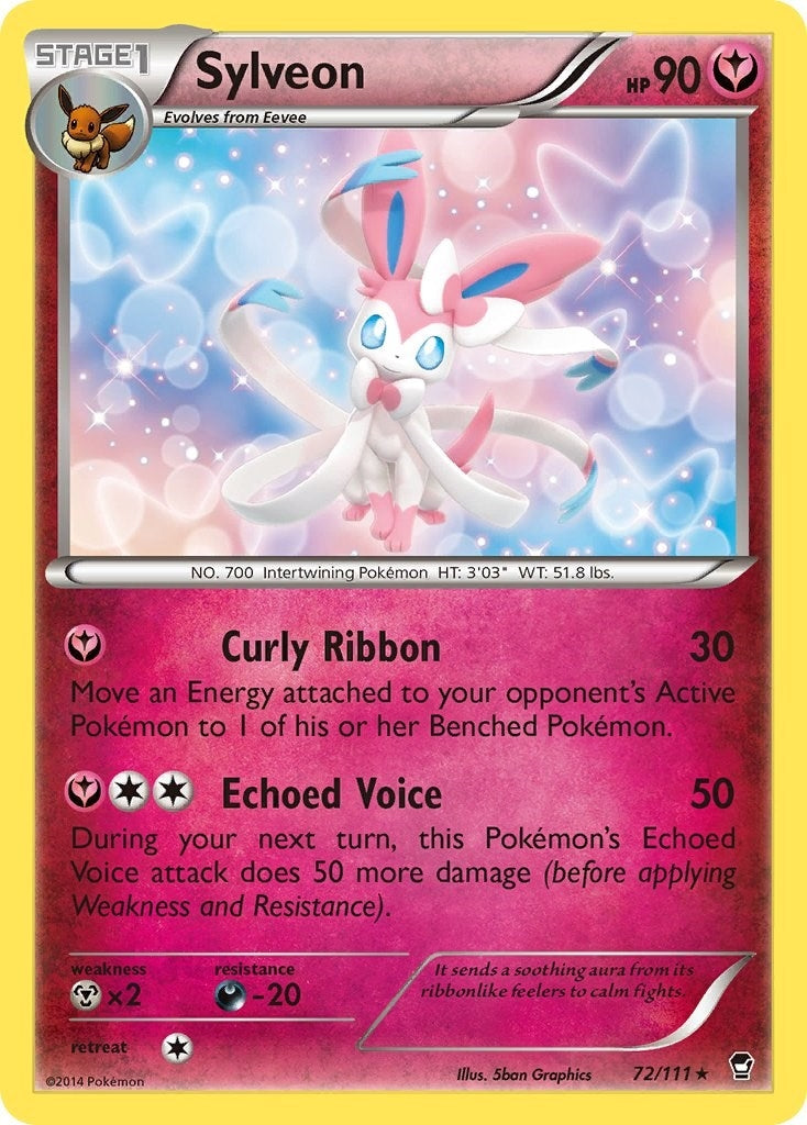Image for Sylveon (72/111) [XY - Furious Fists] - Pokemon