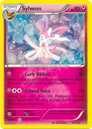 Image for Sylveon - 72/111 (XY Furious Fists) (072/111) [Deck Exclusives] - Pokemon