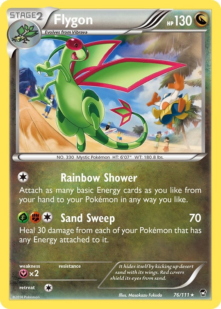 Image for Flygon (76/111) [XY - Furious Fists] - Pokemon