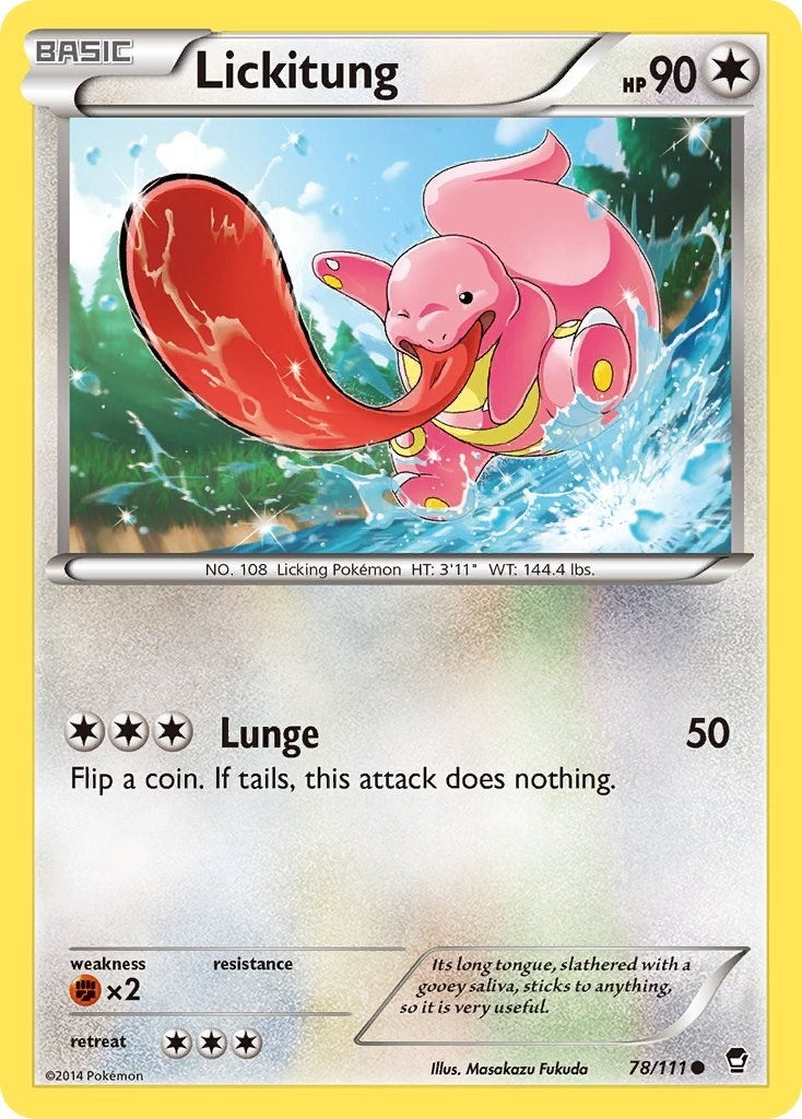 Image for Lickitung (78/111) [XY - Furious Fists] - Pokemon