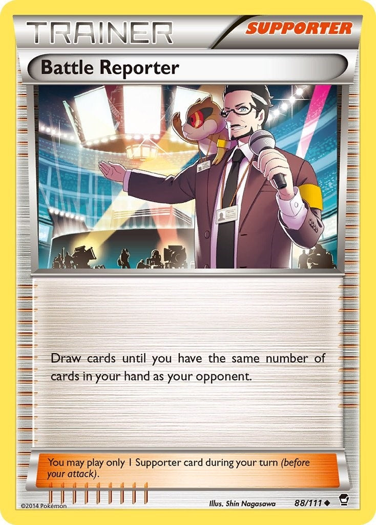 Image for Battle Reporter (88/111) [XY - Furious Fists] - Pokemon