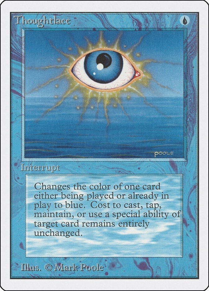 Image for Thoughtlace [Unlimited Edition] - Magic: The Gathering