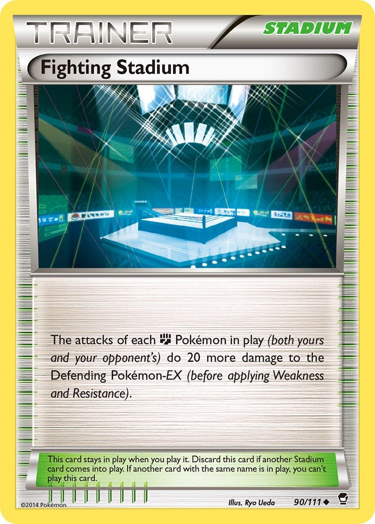 Image for Fighting Stadium (90/111) [XY - Furious Fists] - Pokemon