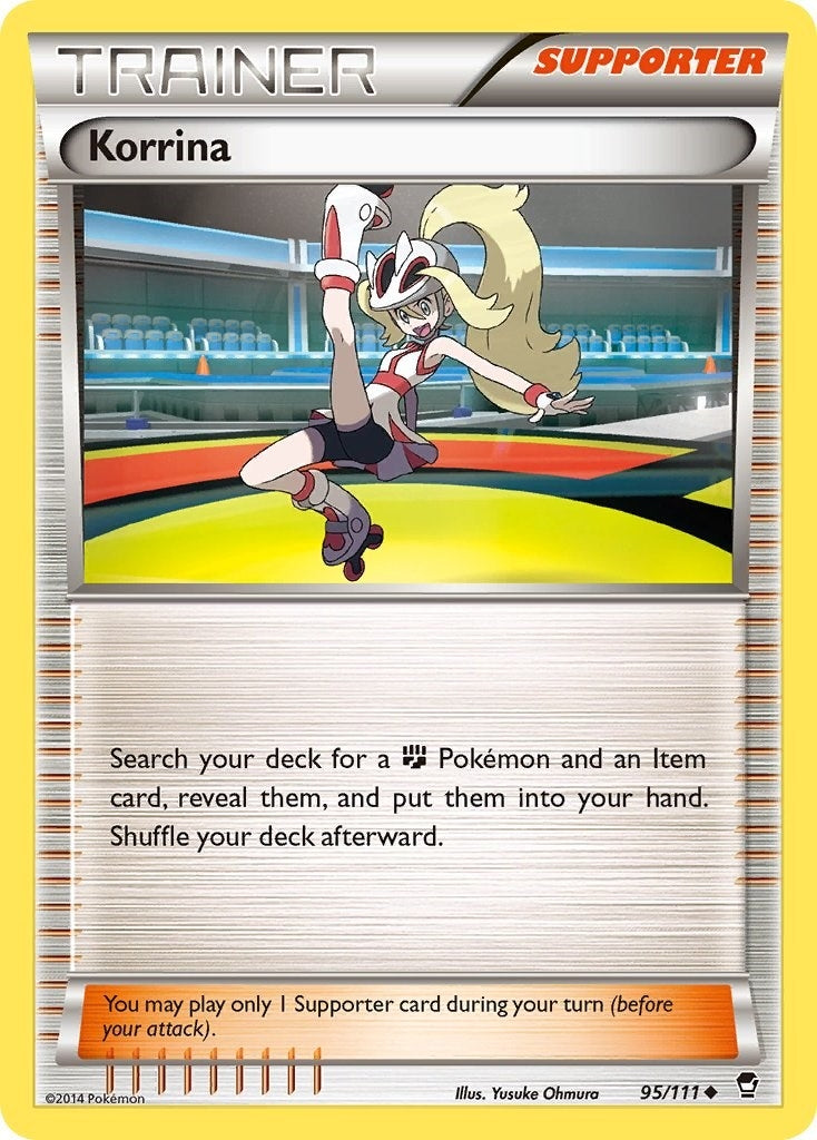 Image for Korrina (95/111) [XY - Furious Fists] - Pokemon