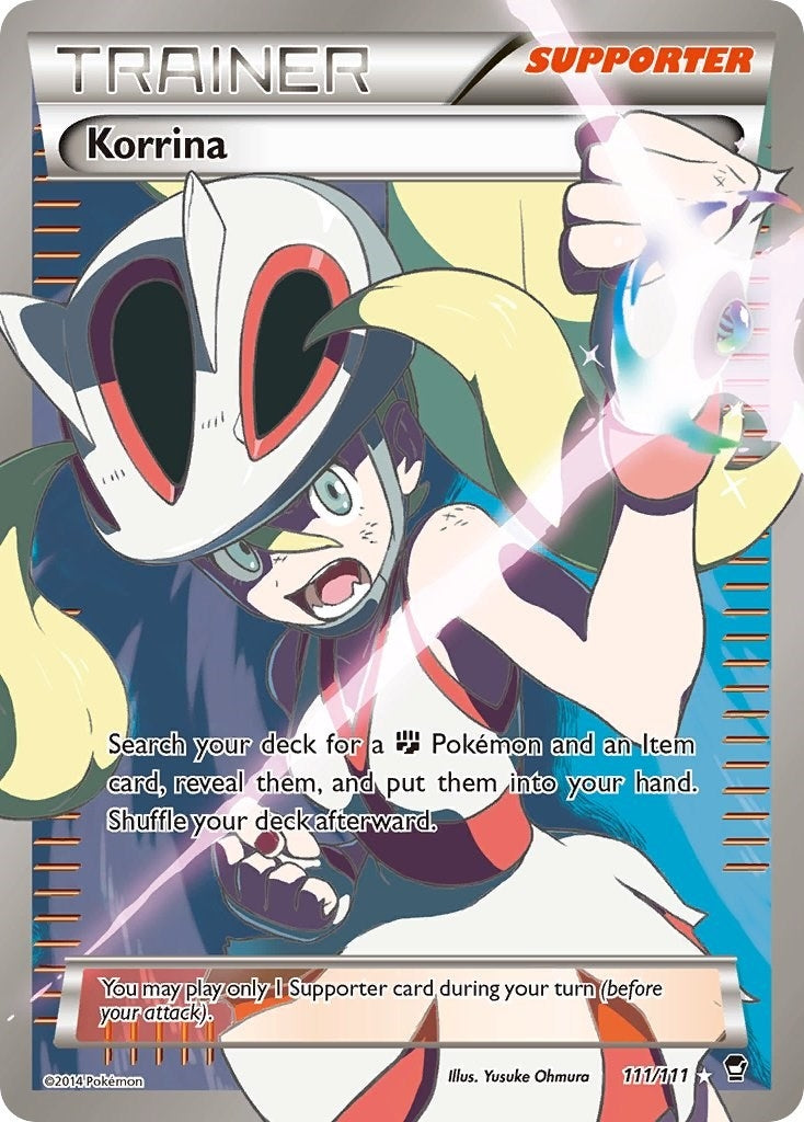 Image for Korrina (111 Full Art) (111/111) [XY - Furious Fists] - Pokemon
