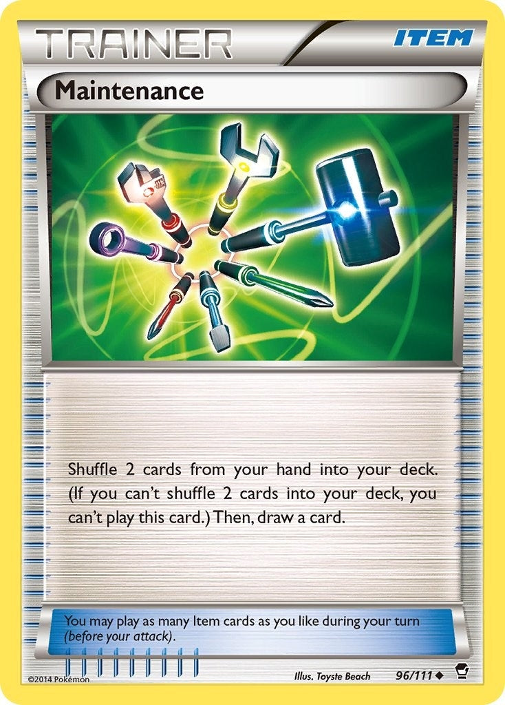 Image for Maintenance (96/111) [XY - Furious Fists] - Pokemon