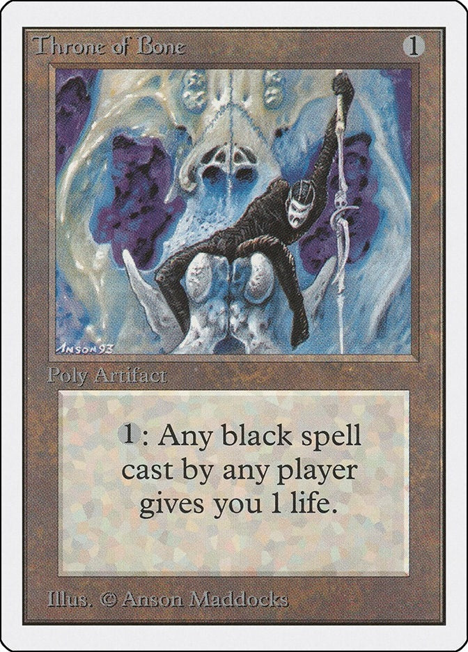 Image for Throne of Bone [Unlimited Edition] - Magic: The Gathering