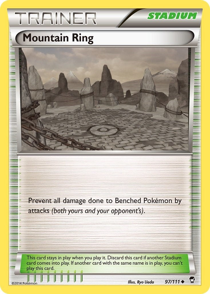 Image for Mountain Ring (97/111) [XY - Furious Fists] - Pokemon